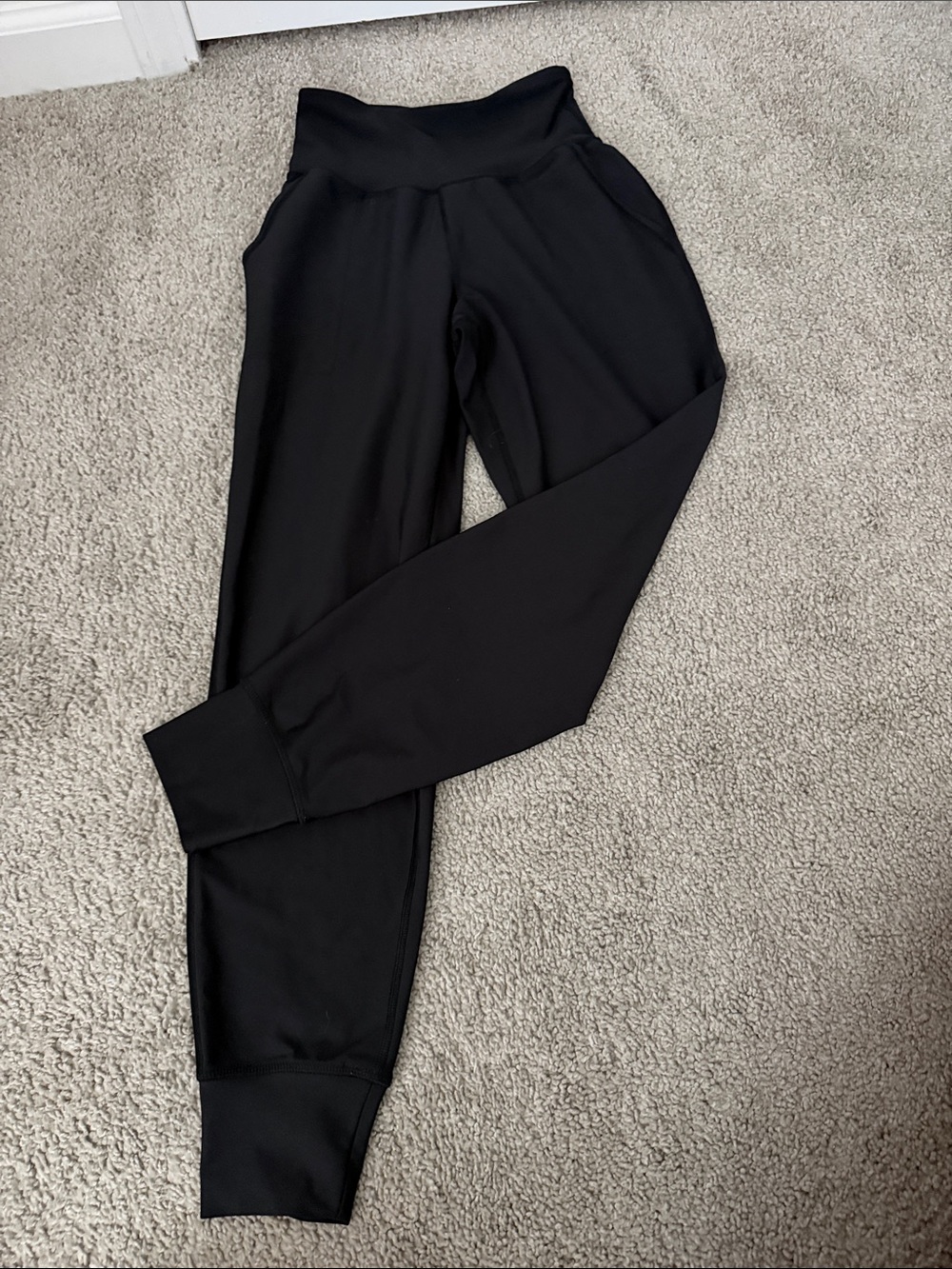 Old Navy Black High-Rise Jogger Pants